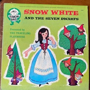 1960’s Childhood Memories: Snow White & The Seven Dwarves Vinyl Record